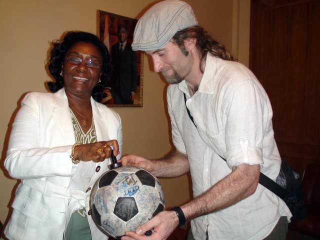The Ivory Coast ambassador gives The Ball the stamp of approval