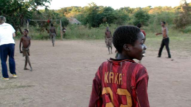 Kaka prepares for World Cup with street football in remote Zambian village