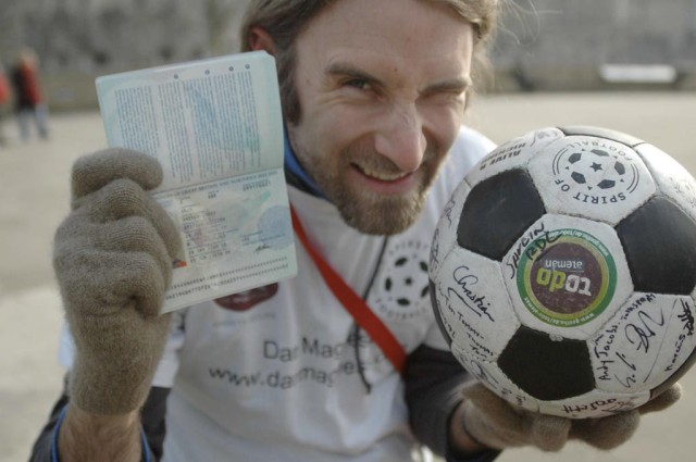 Andrew is ready to leave