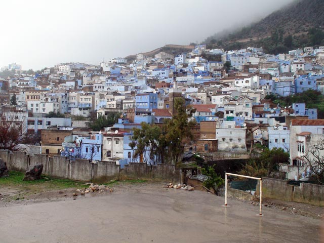 The pitch in Chefchaouen
