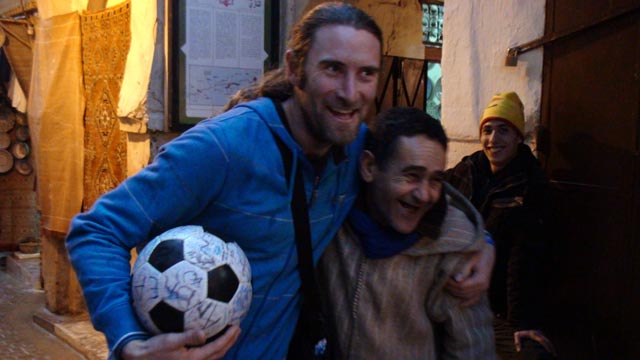 Andrew won't let go of The Ball