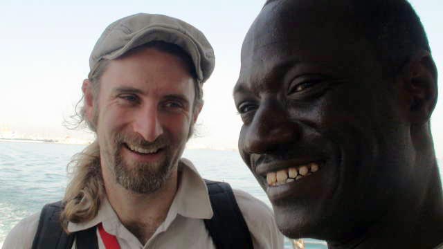 Andrew and Mademba Mbacké