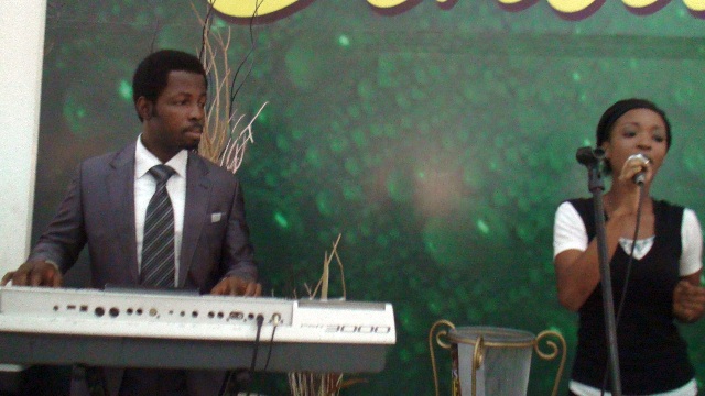 Gospel music as The Ball goes to Church