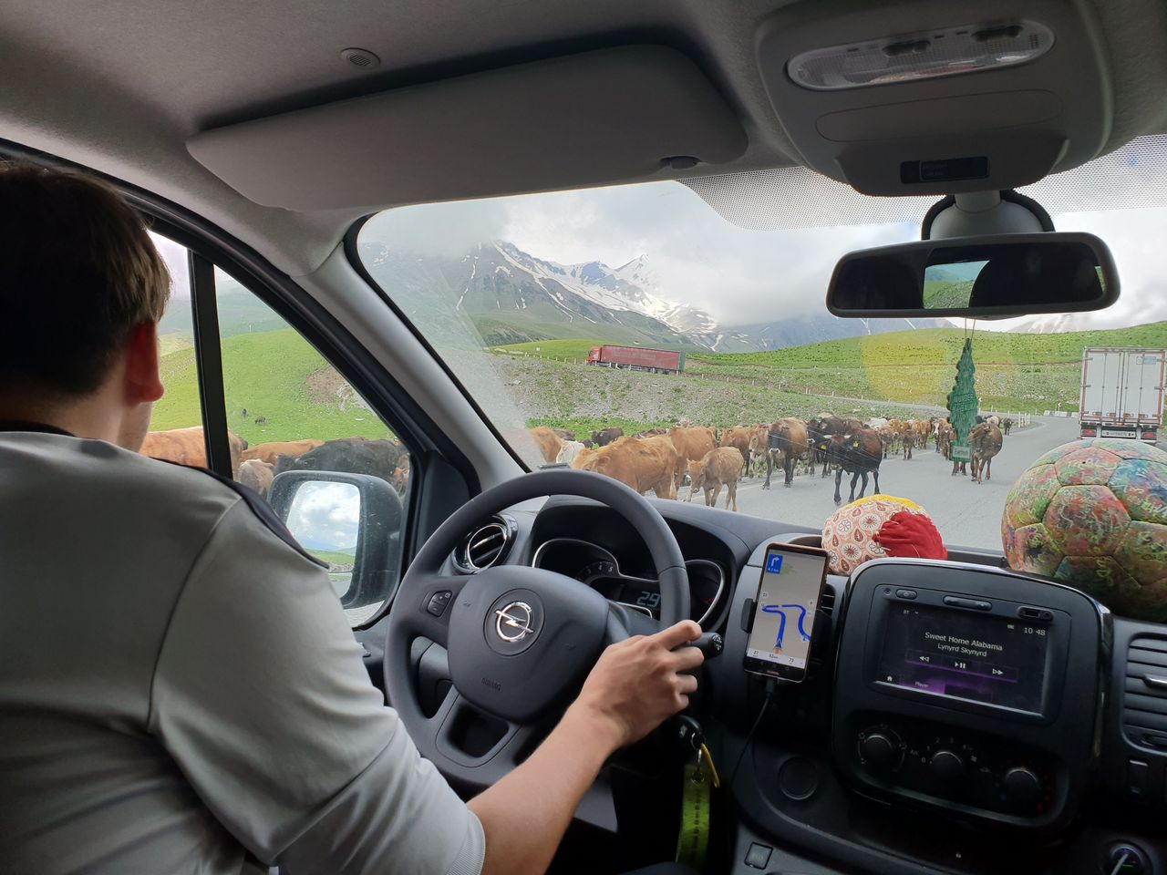 Auf dem Weg durch den Kaukasus