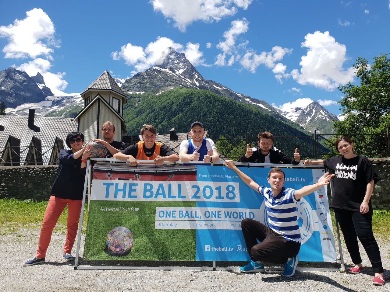 Das Team von NEW HORIZONS