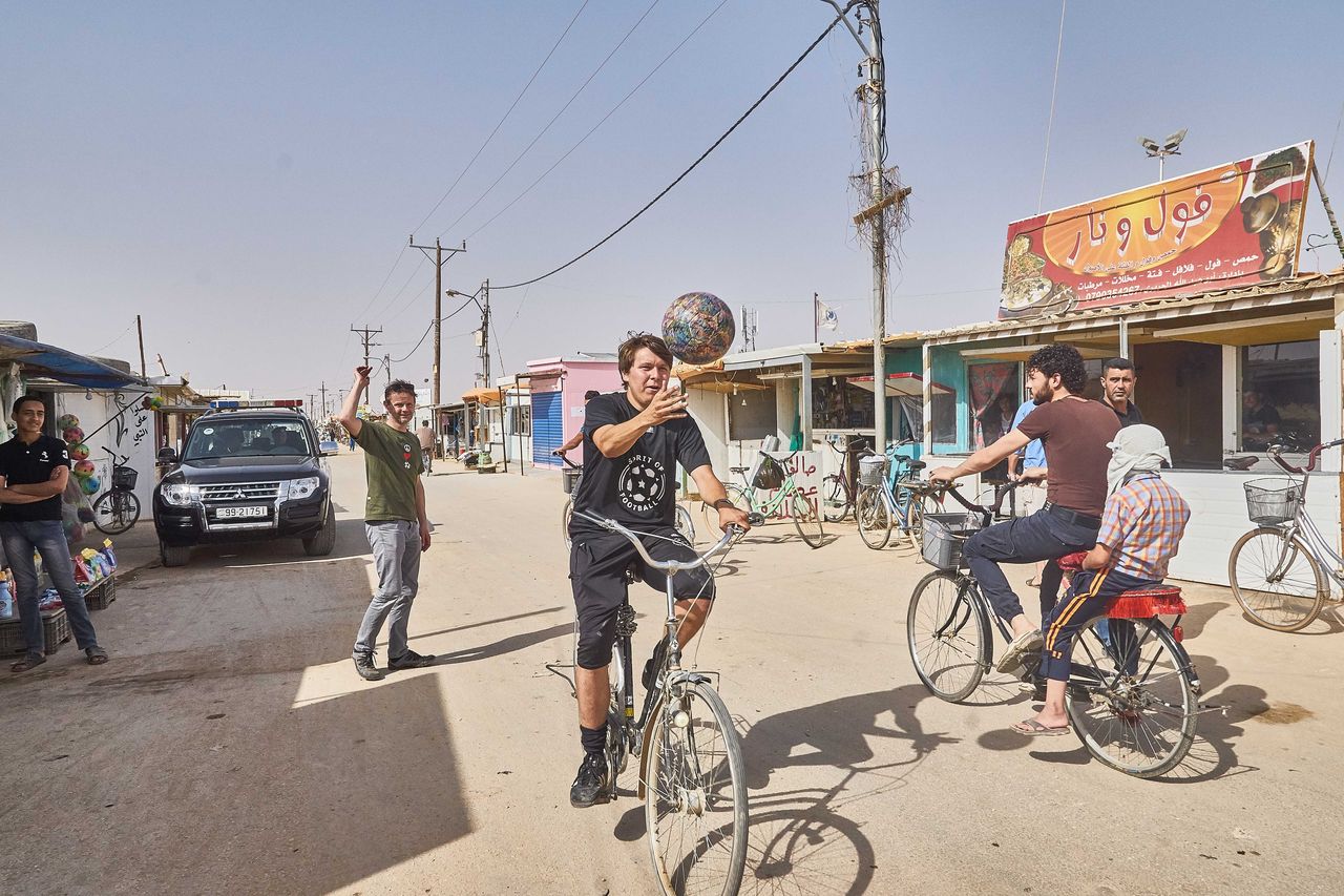Refugee Camp Zaatari in Jordanien