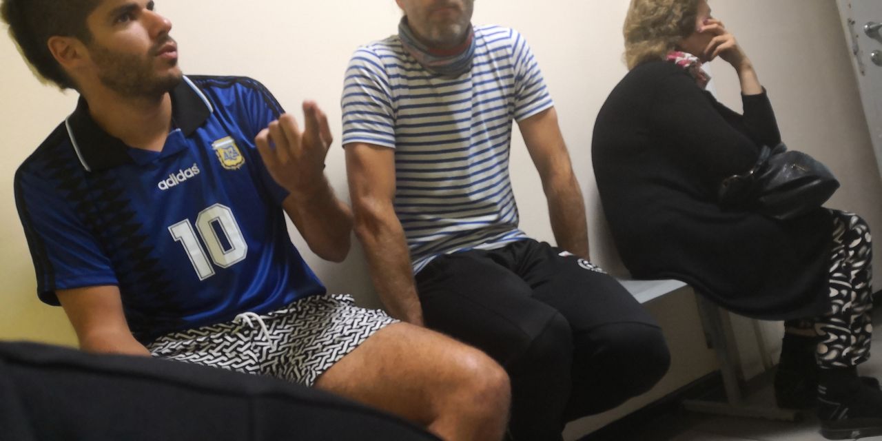 Warten auf das "Interview"