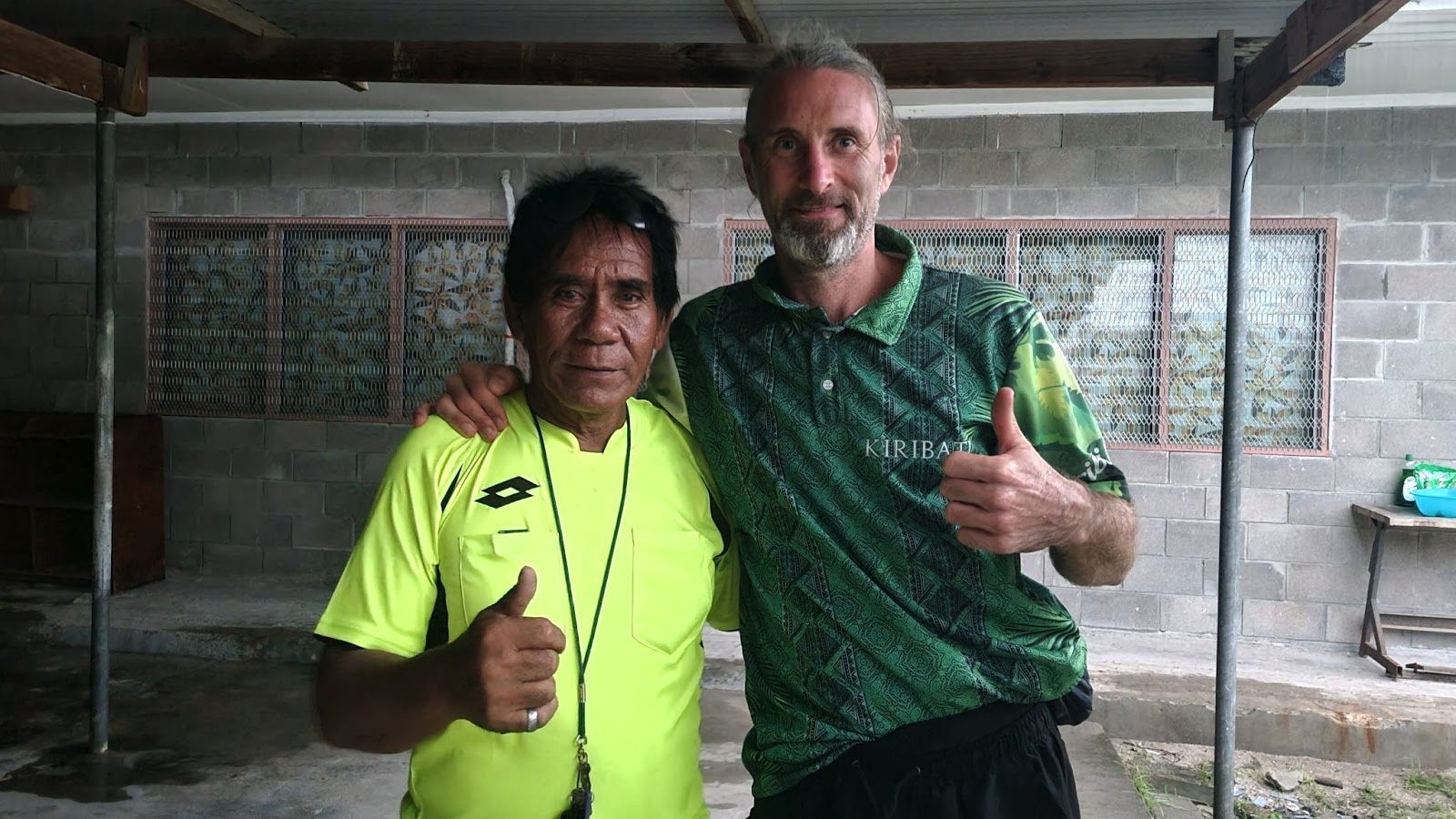 Pine is the national coach, vice-mayor of Betio and was a great help to organize our acitivities