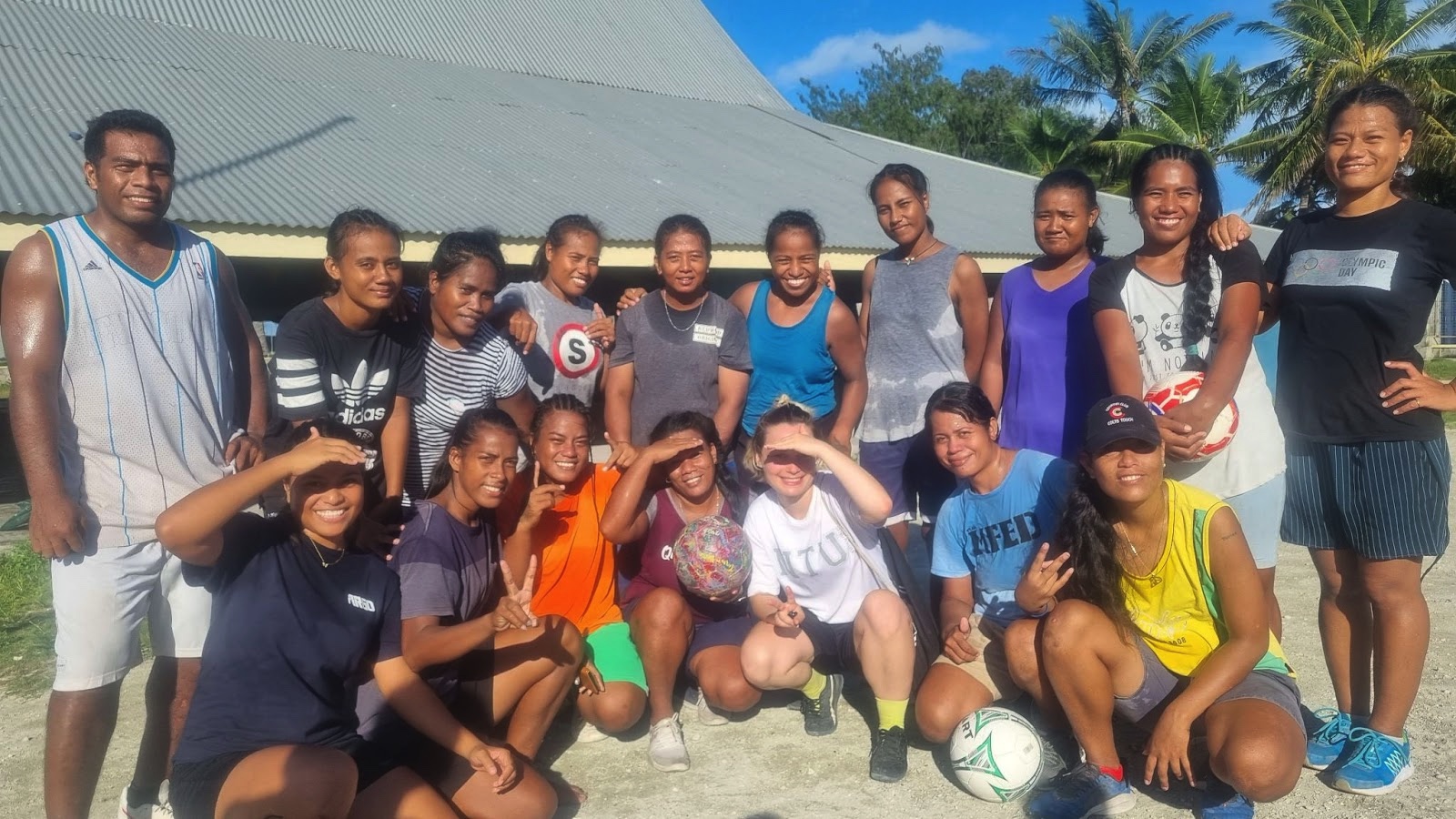 Group picture after the training session