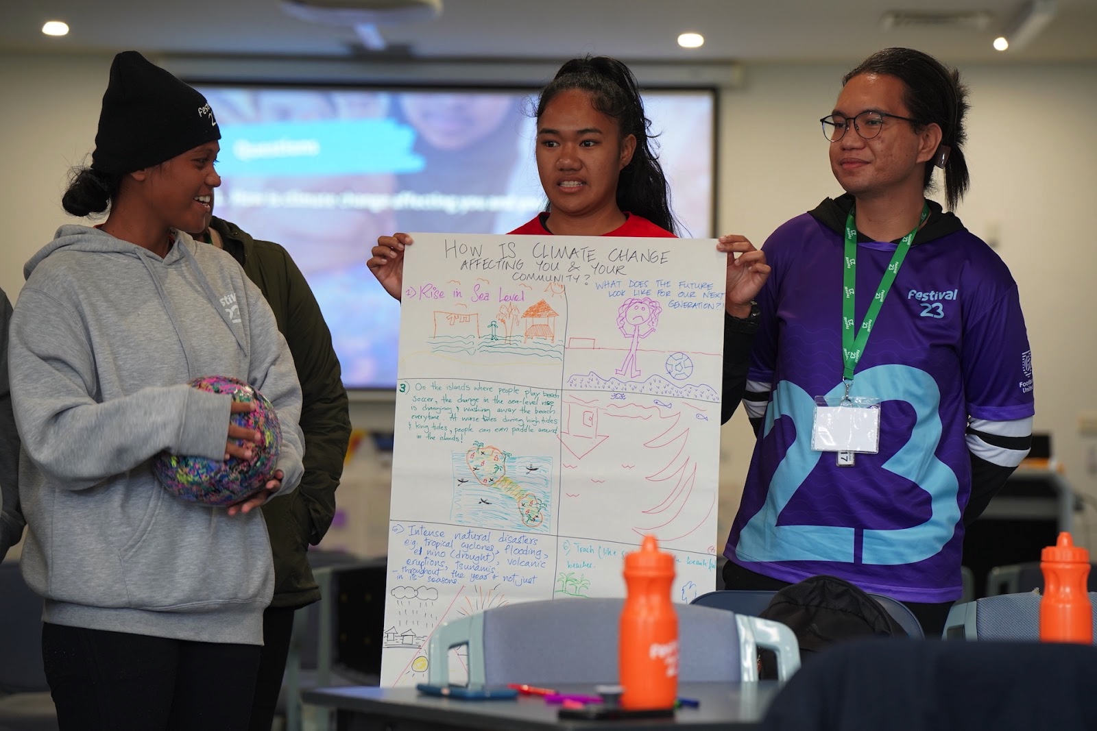 How does Climate Change affect your community? For example, in the Pacific?