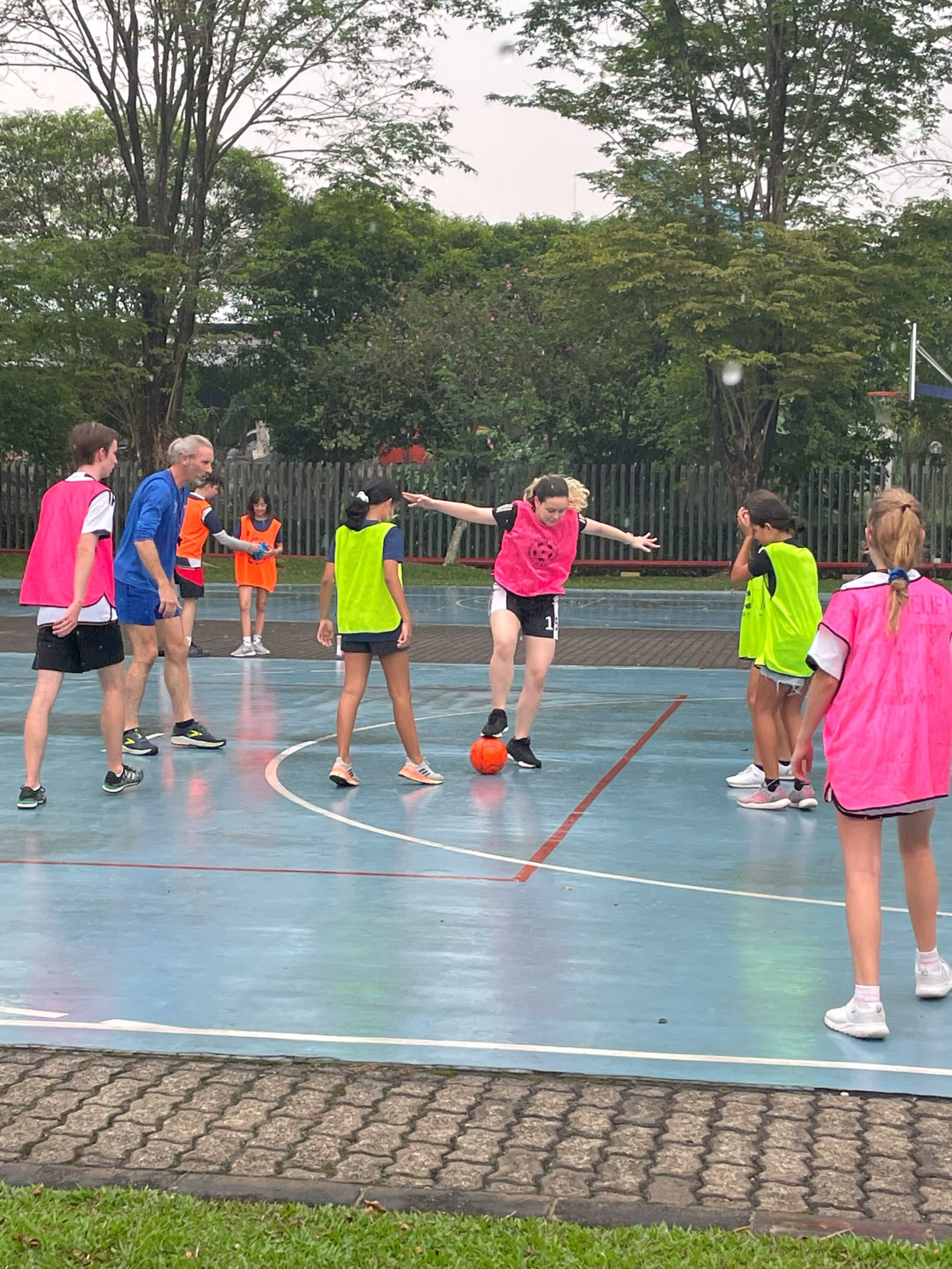 Fairplay Football in the rain