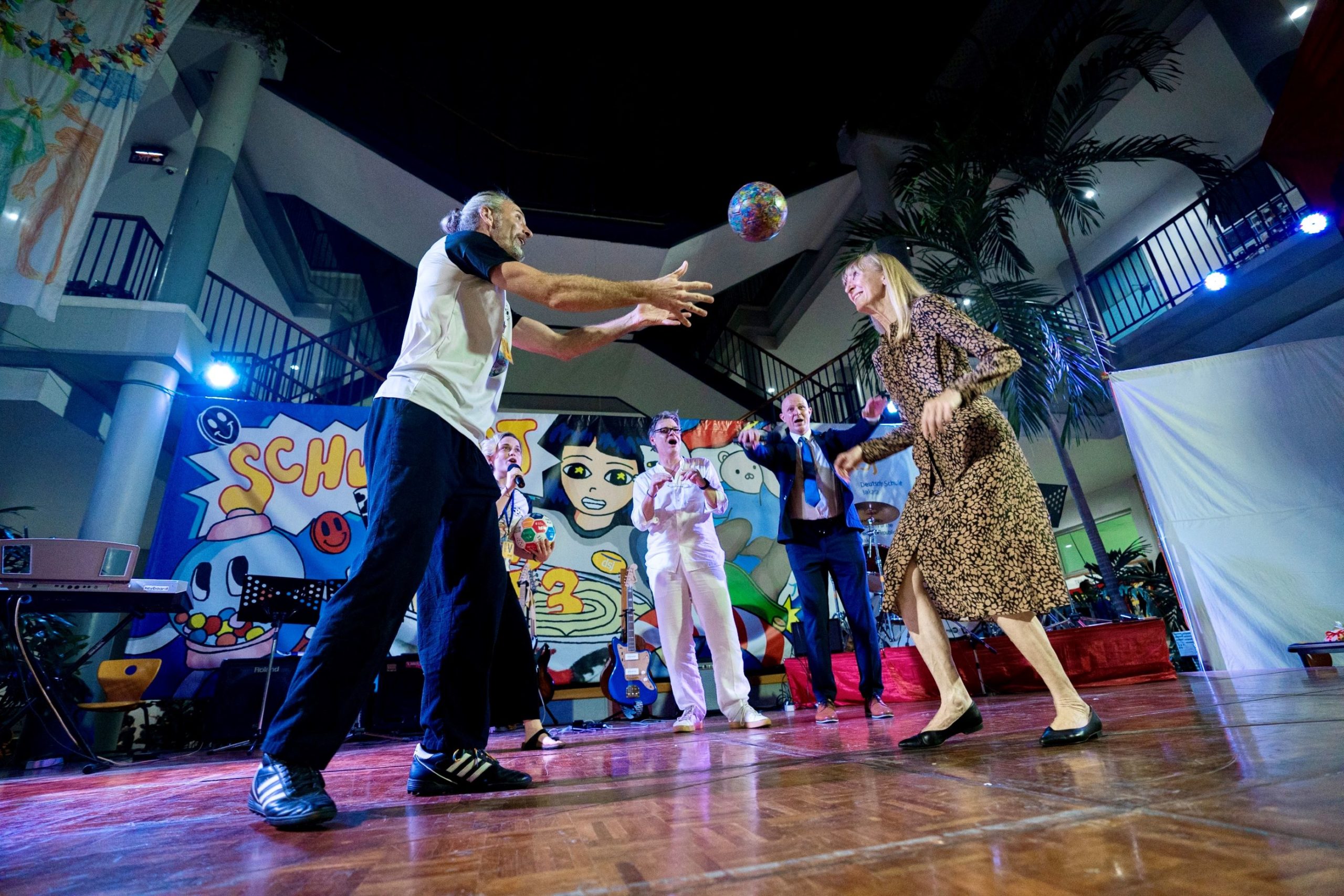 Ambassador Ina Lepel heading The Ball