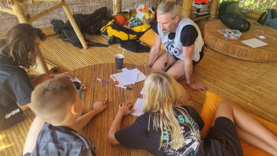 Brainstorming for the assembly speech on our workshop