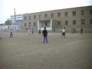 The pitch in Turfan