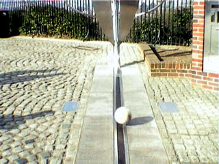 The Ball crosses the Prime Meridian